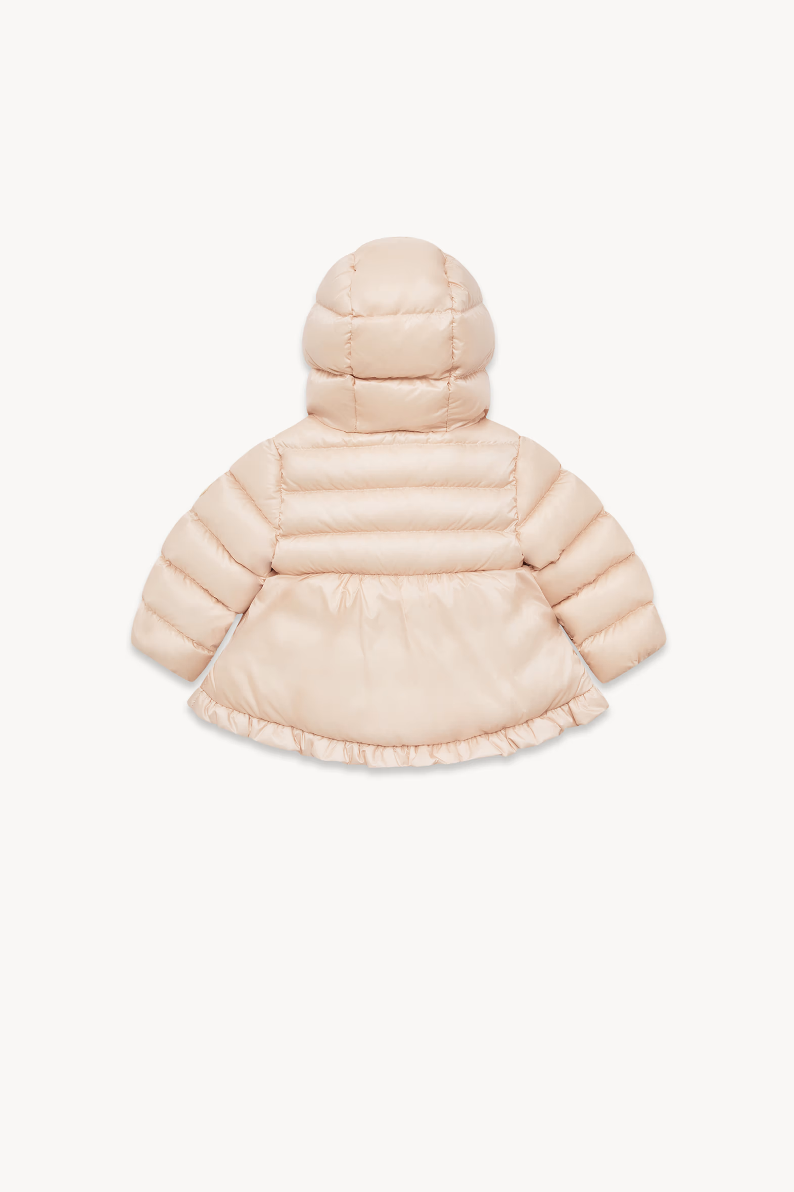 Odile Hooded Down Jacket Girl Light Pink Moncler 2